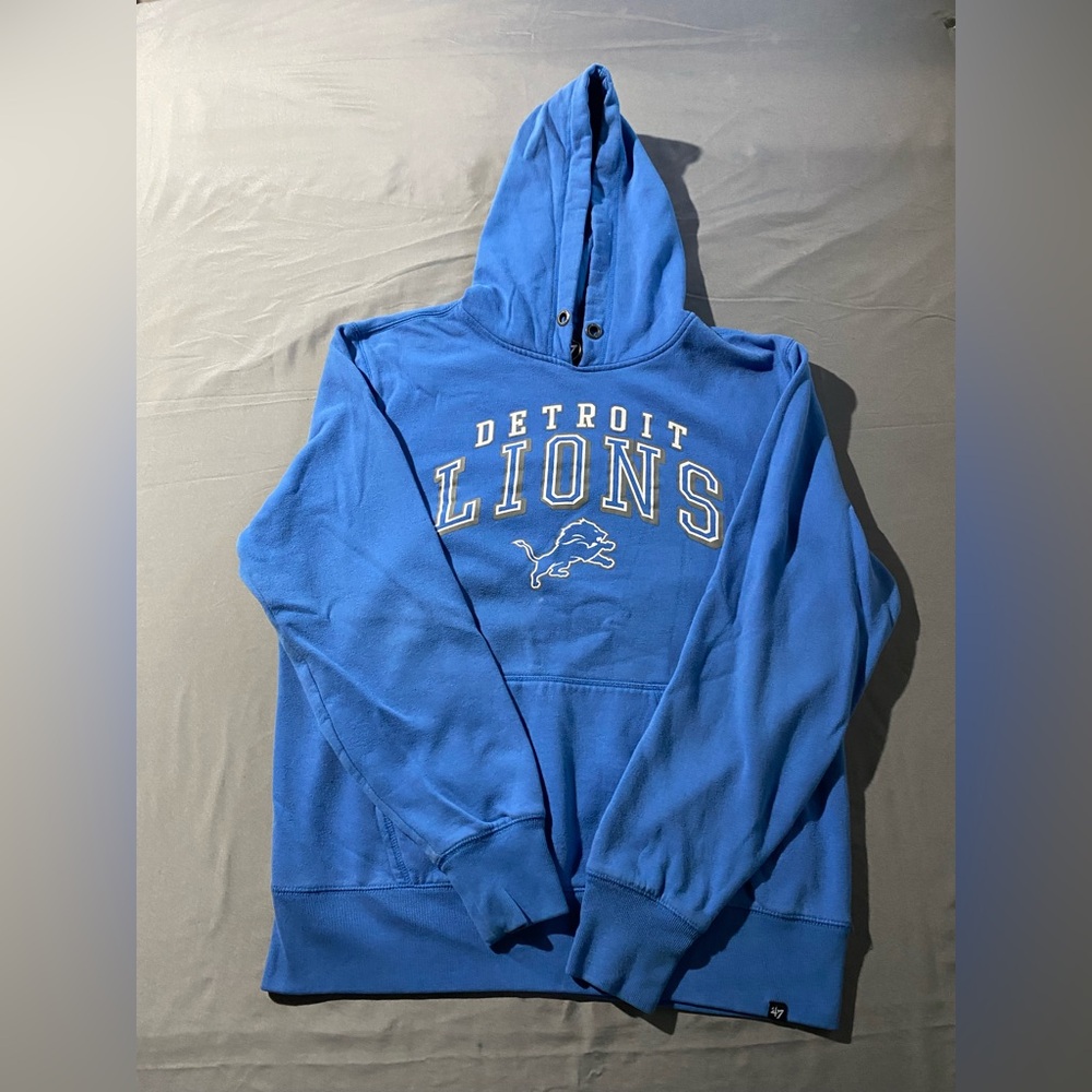 Blue Detroit Lions Hoodie
